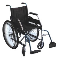 Silla Esmaltada Apoya Pie Desmontable